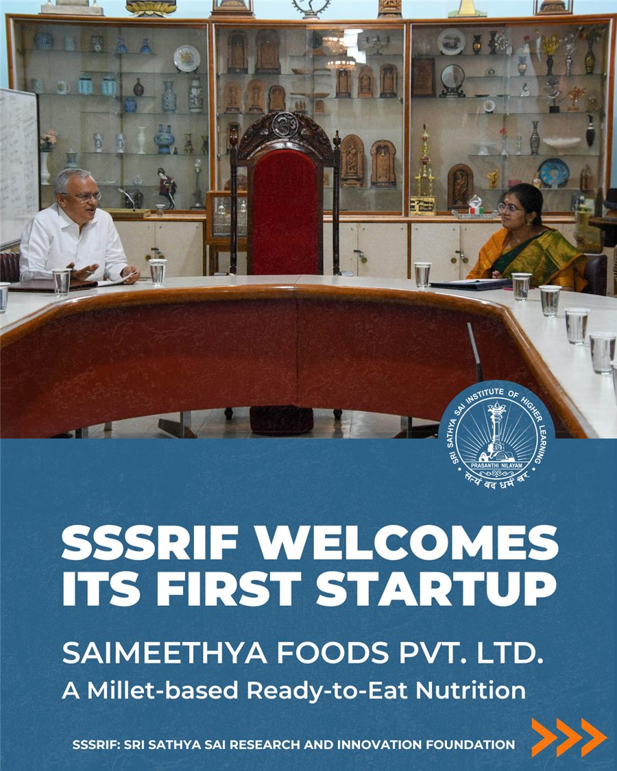 Dr. Sai Dharshini S — Saimeethya Foods
